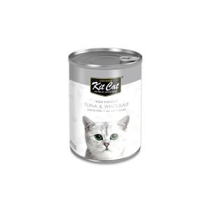 Kitcat Wild Caught Tuna And Whitebait -400G