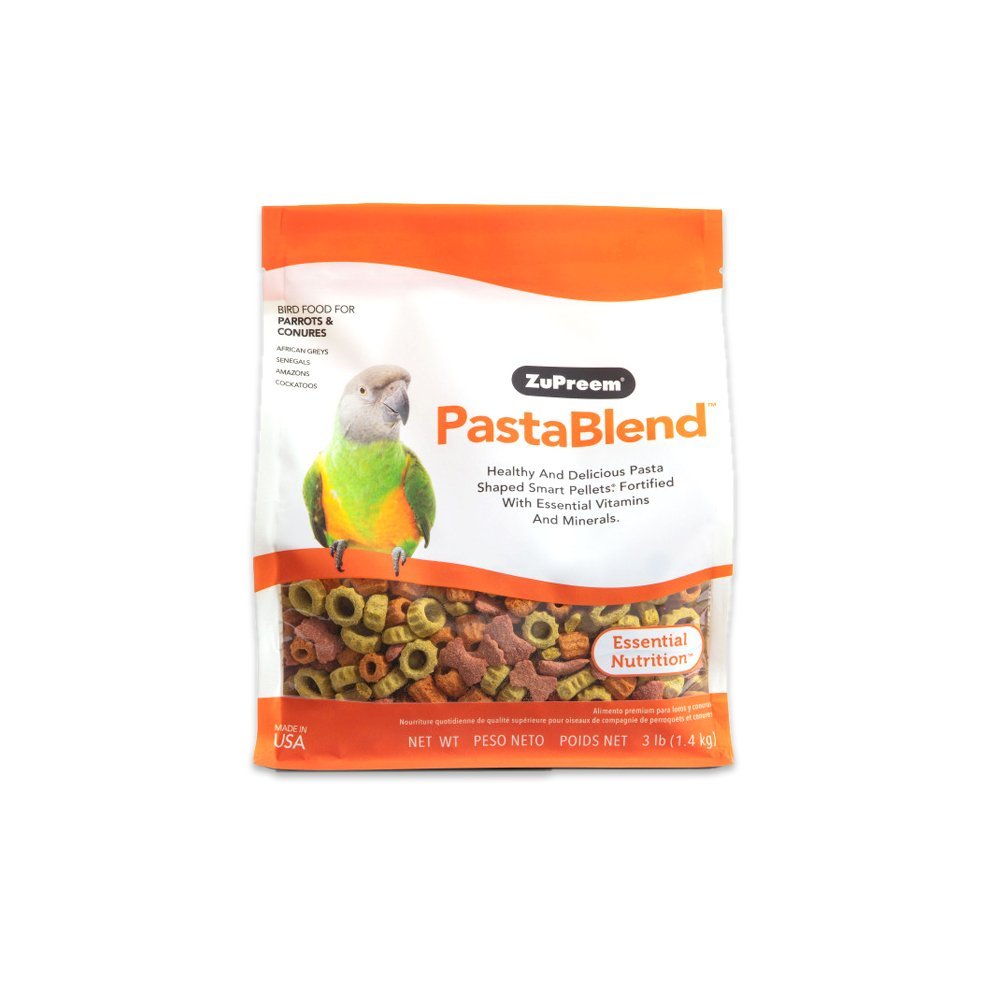 Zupreem Pastablend Medium And Large Parrot Food - 3LB
