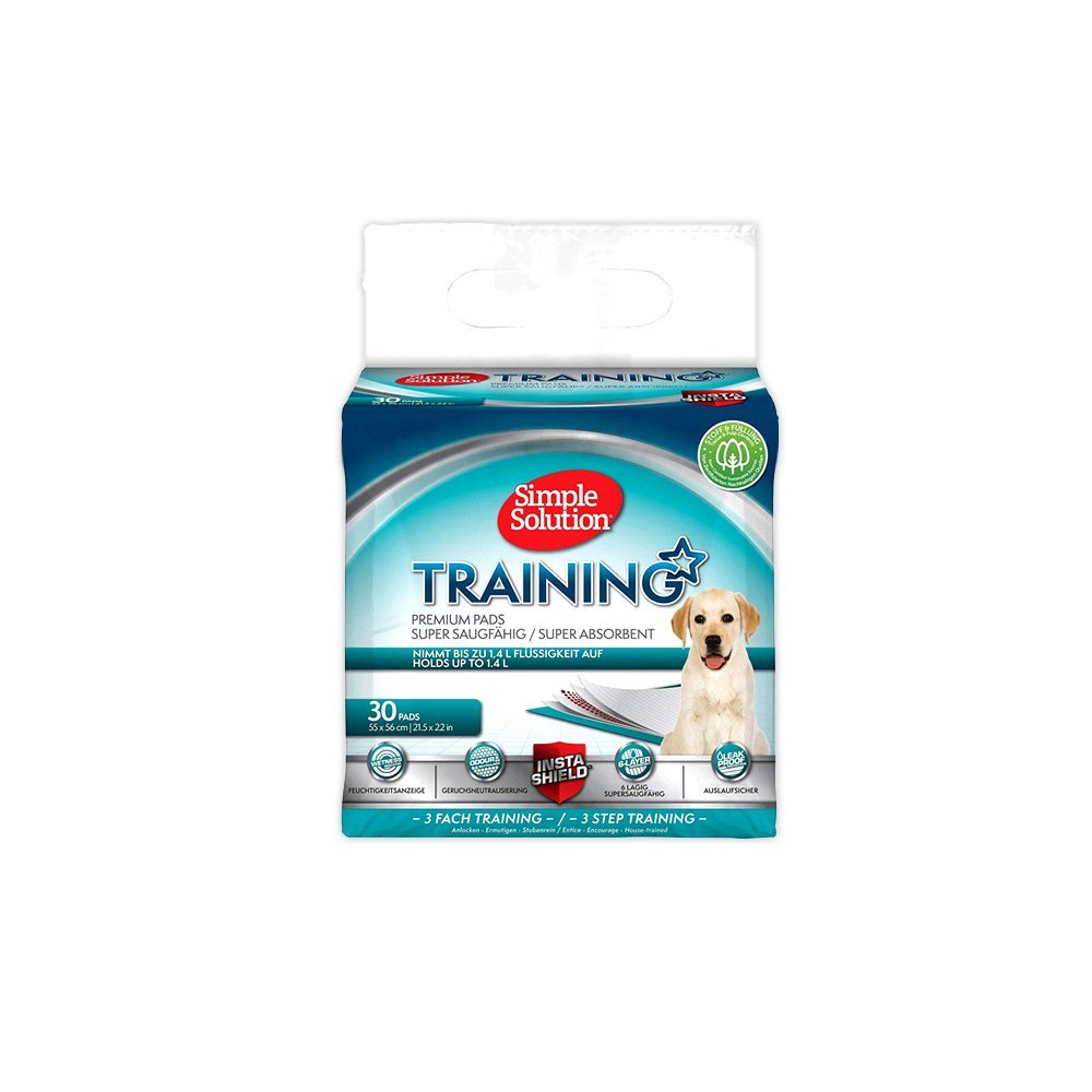 Simple Solution Premium Dog And Puppy Training Pads - (Pack Of 30)