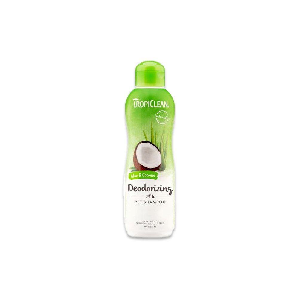 Tropiclean Deodorising And Cat For Smelly Dogs And Cats  Aloe And Coconut - 592ML