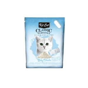 Kit Cat Crystal Silica Cat Litter Baby Powder - 5L