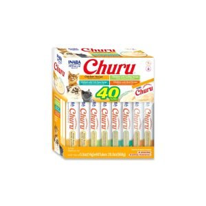 Inaba Churu Cat Treats Gain Free With Vitamin E And Taurine - 5 OZ