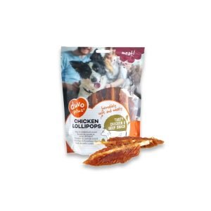 Duvo Plus Chicken Lollipops Soft Chicken Meat Dog Treats - 400 G