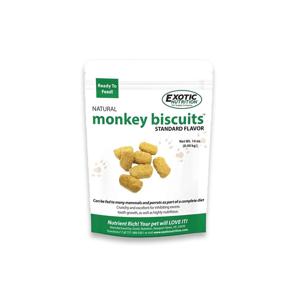 Exotic Nutrition Monkey Biscuits - 3 Lb