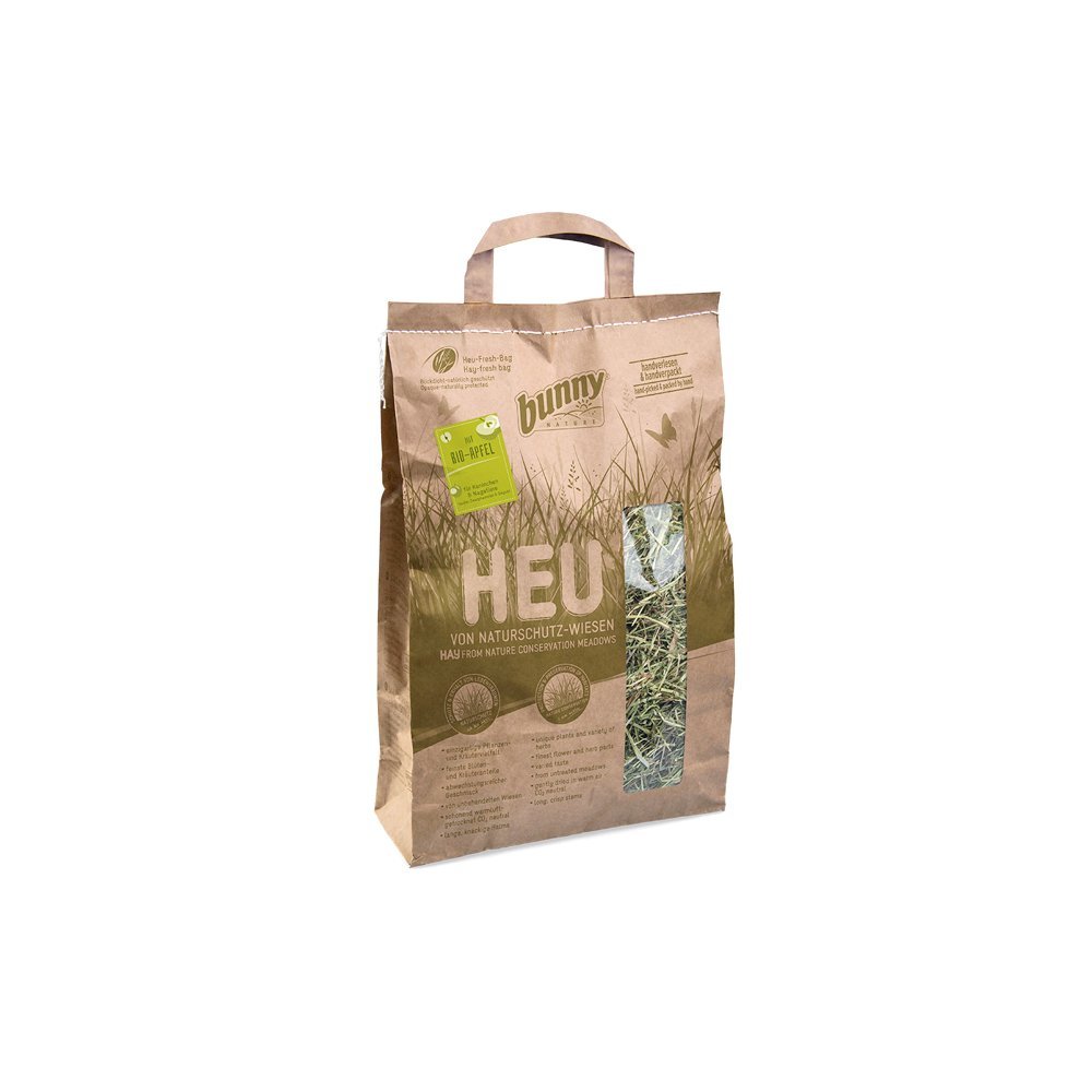 Bunny Nature Hay From Nature Conservation Meadows With Organic Apple Pieces