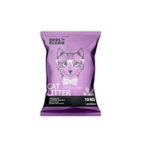 Cool Clean Clumping Cat Litter Lavender - 10 KG