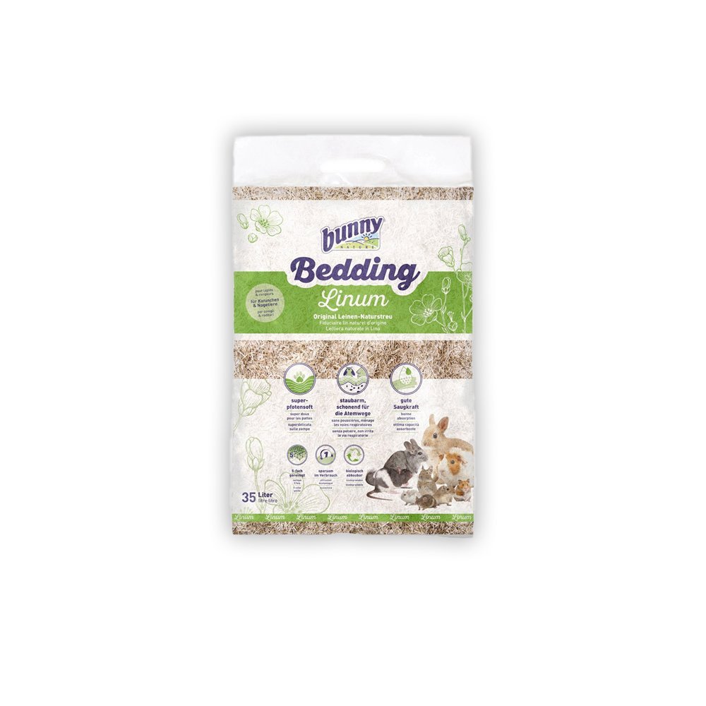 Bunny Nature Bedding Linum - 35 Litres