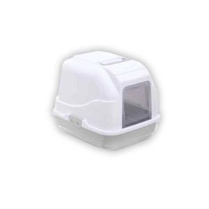 Imac Cat Litter Box Easy Close Hooded Cat Toilets - 50 X 40 X 40Cm