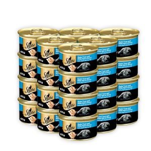 Sheba Cat Food Tuna & White Fish - 85G (Pack Of 24)