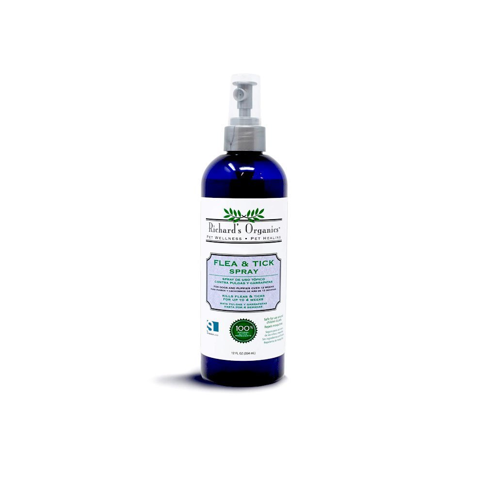Richards Organics Flea And Tick Spray For Dogs - 354 ML