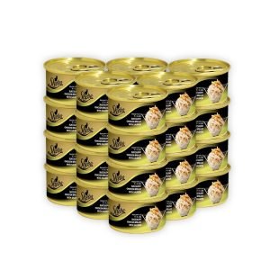 Sheba Deluxe Succulent Chicken Breast with Salmon in Gravy - 85G (Pack Of 24)