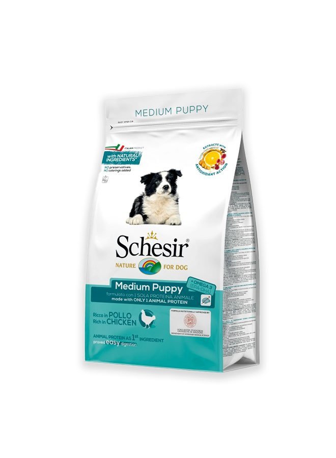 Schesir Medium Puppy with Chicken - 12 KG