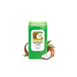 Tropiclean Hypoallergenic Cleaning Wipes For Pets - 100 PC