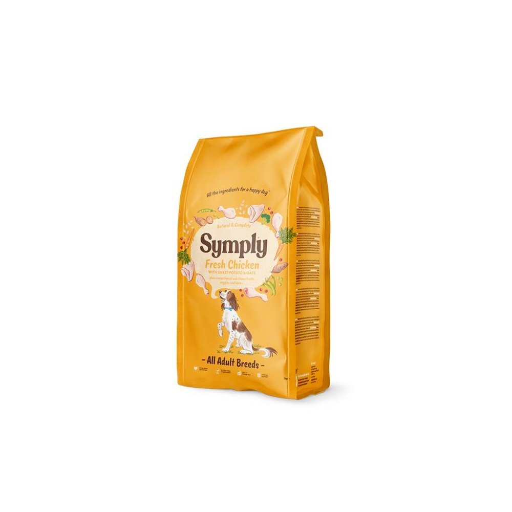 Symply Adult Fresh Chicken Dry Dog Food - 12 KG