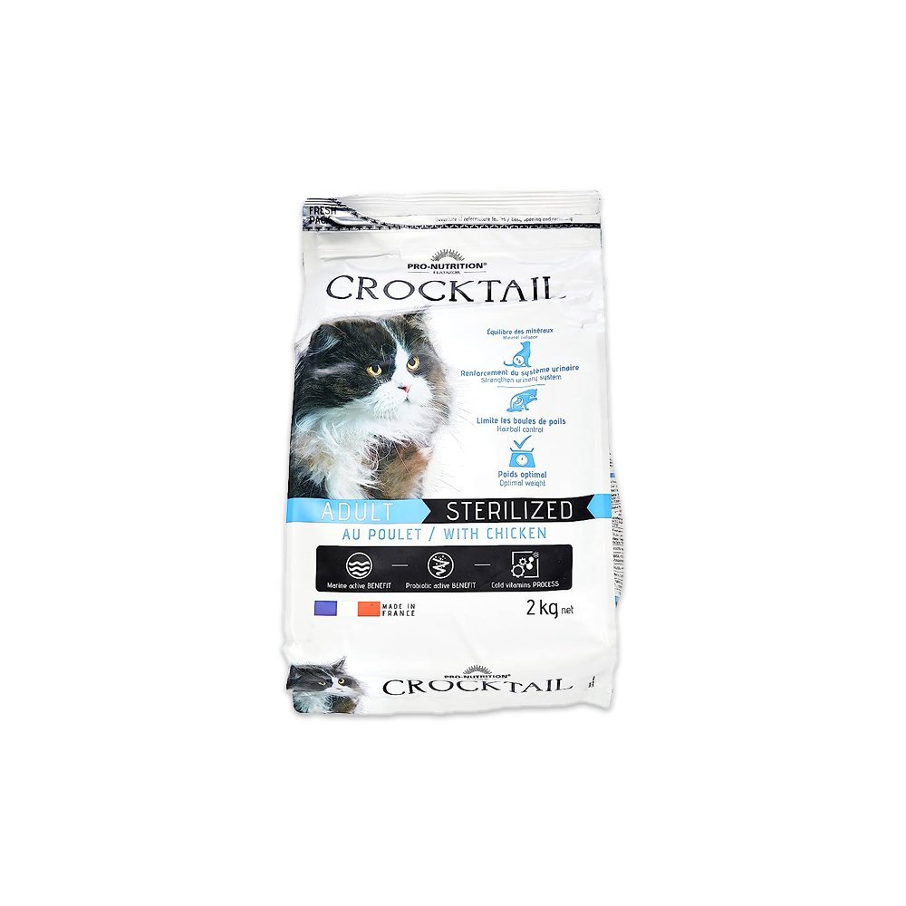 Pro Nutrition Crocktail Adult Sterilized With Chicken - 2 KG