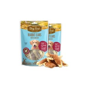 Dog Fest Rabbit Ears With Chicken For Puppies Treats - 90G