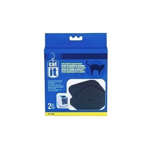 Catit Litter Box Replacement Carbon Filters - 2 PC